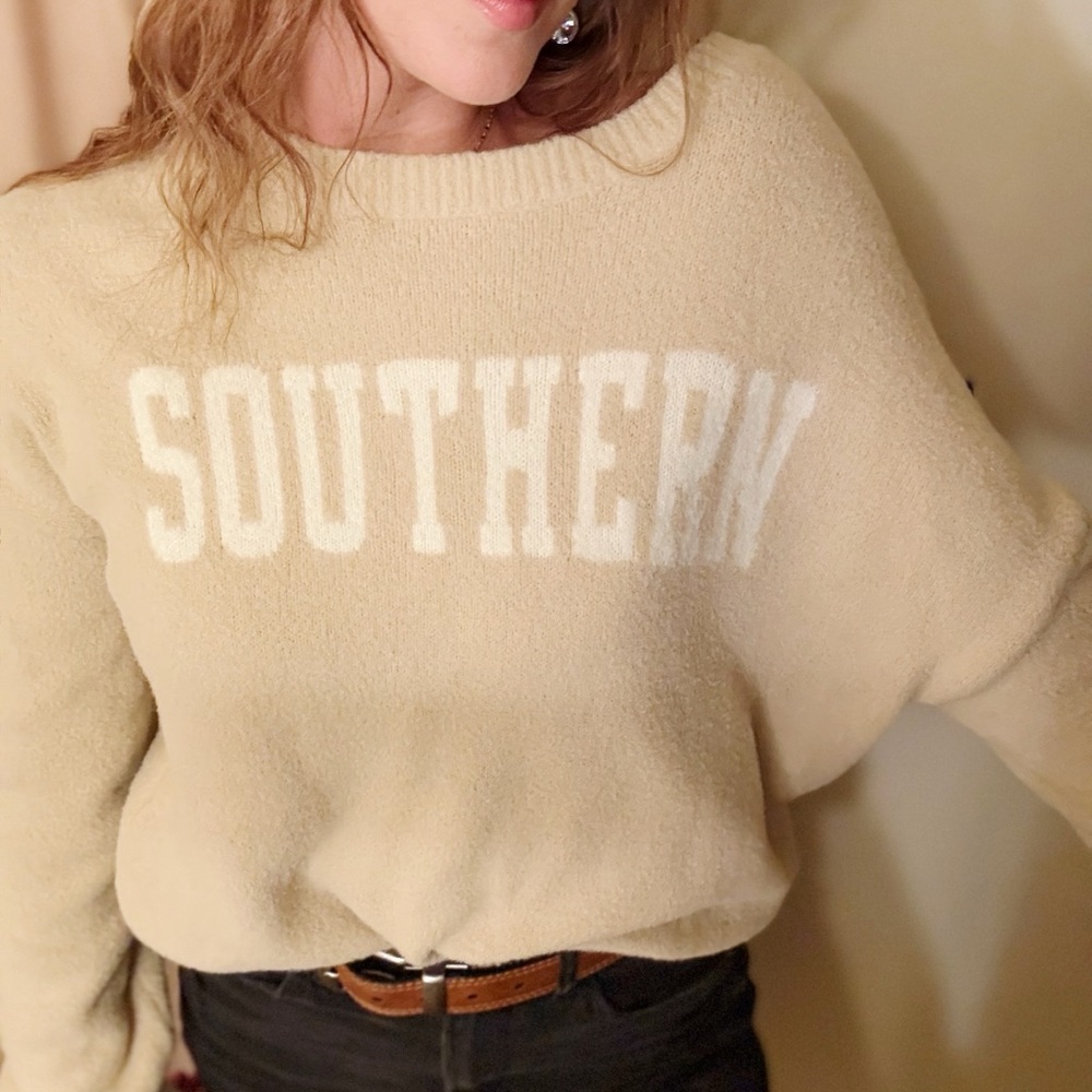 Thread & Supply Cream Southern Sweater